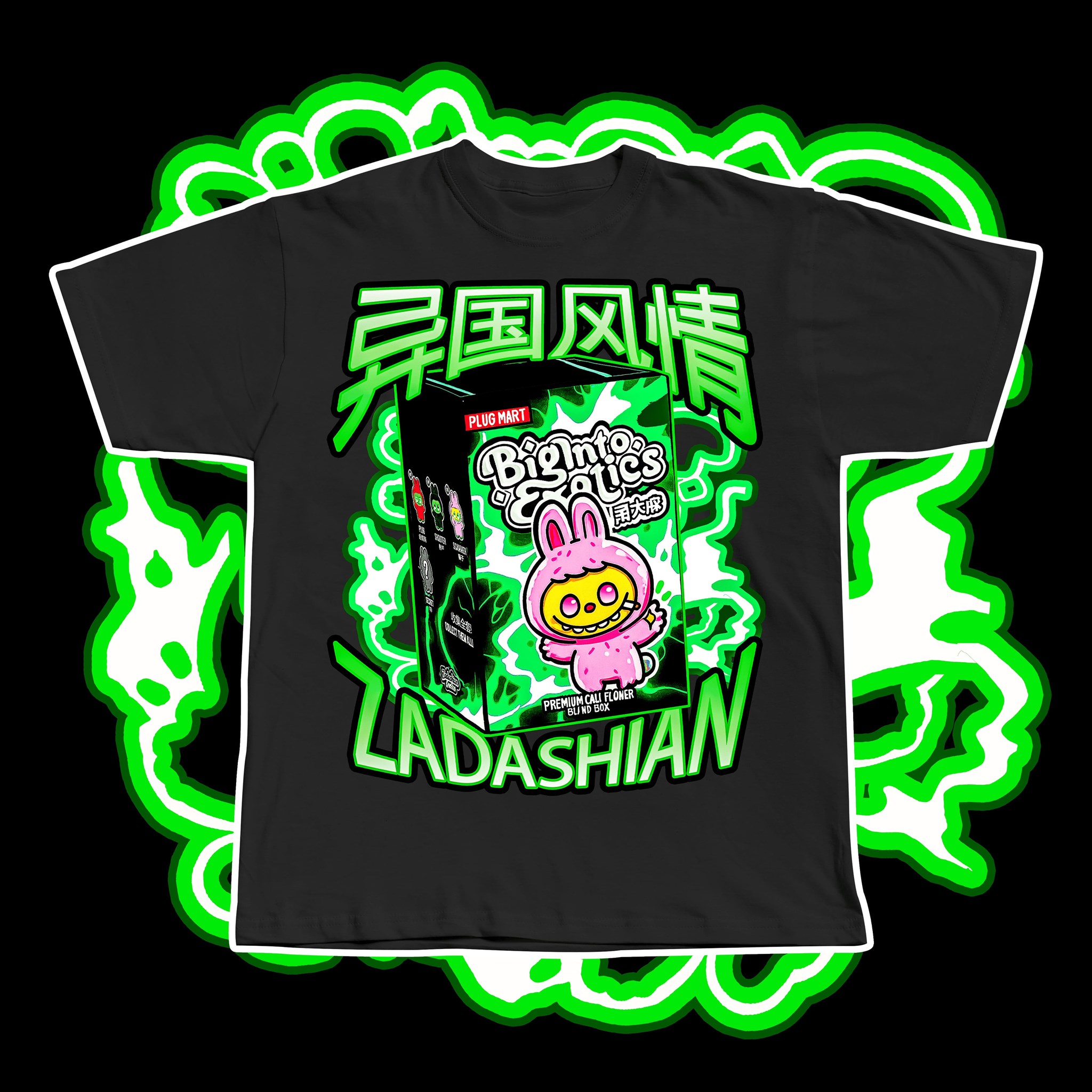 Bild von Zadashian Exotics - "Zabubu" SHIRT 3 [schwarz]